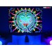 UV BACKDROP Black Light Fluorescent Glow Psychedelic Art Banner Psy Wall Hanging   322894762778